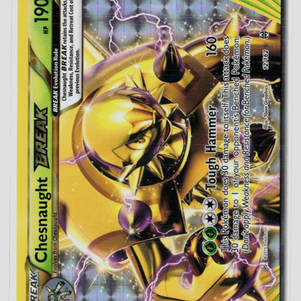 Pokemon 2015 BREAKthrough Chesnaught Break #12/162