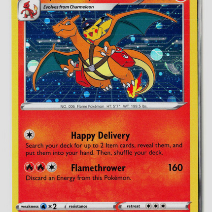 Pokemon 2020 Sword & Shield Promo Special Delivery Charizard #SWSH075