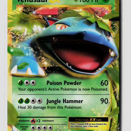Pokemon 2016 Evolutions Venusaur EX #1/108