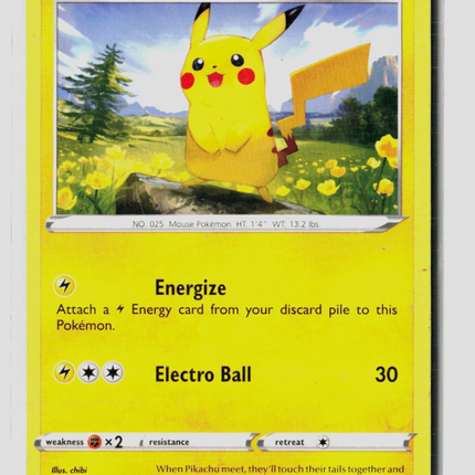 Pokemon 2021 Evolving Skies Pikachu #49/203