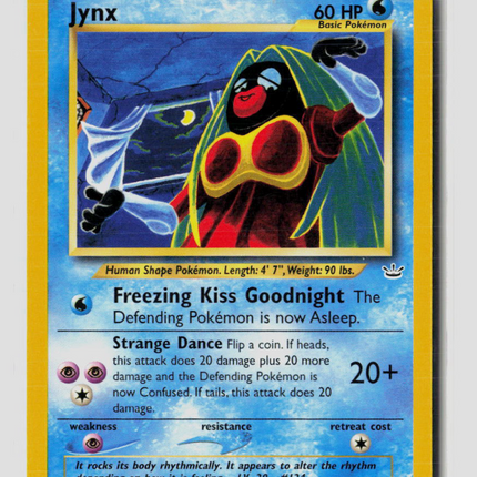 Pokemon 2000 Team Rocket Jynx #31/64