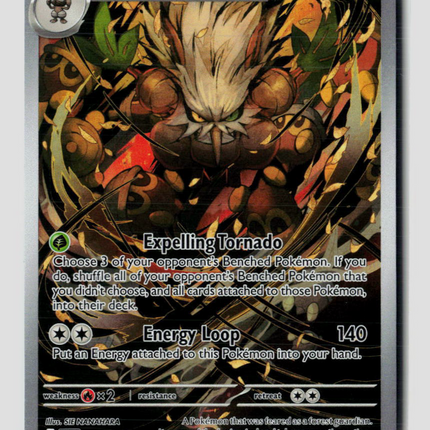 Pokemon 2024 Temporal Forces Shiftry FA #163/162
