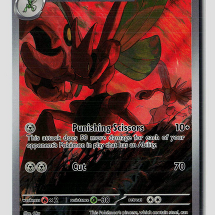 Pokemon 2023 Obsidian Flames Scizor #205/197