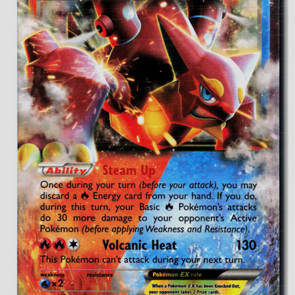 Pokemon 2016 Steam Siege Volcanion EX #26/114