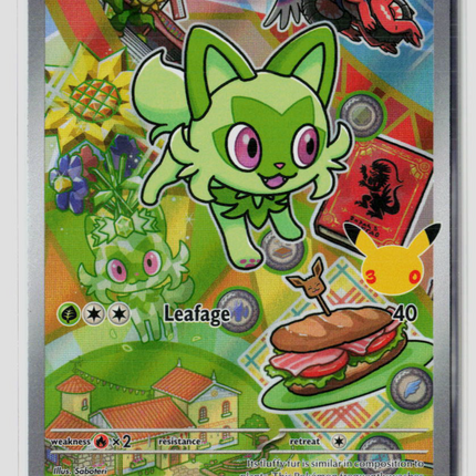2026 Pokemon Scarlet & Violet MEP Sprigatito #MEP EN 061