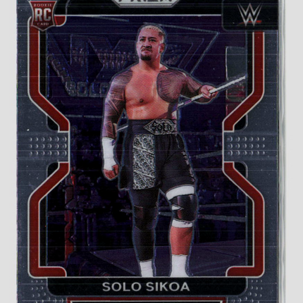 2022 Panini Prizm WWE Solo Sikoa #114 RC