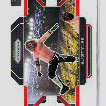 2022 Panini Prizm WWE AJ Styles #7