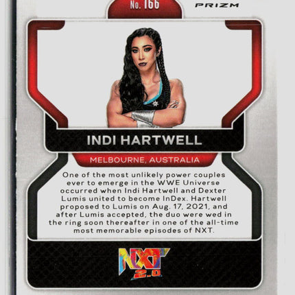 2022 Panini Prizm WWE Indi Hartwell #166