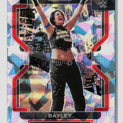 2022 Panini Prizm WWE Bayley #108 Ice