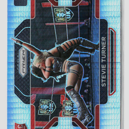 2022 Panini Prizm WWE Stevie Turner #22 Light Blue RC