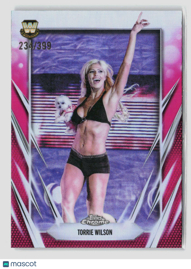 2026 Topps Chrome WWE Torrie Wilson #66 Pink 234/399