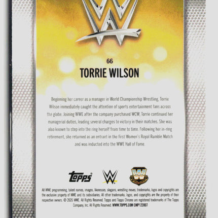 2026 Topps Chrome WWE Torrie Wilson #66 Pink 234/399