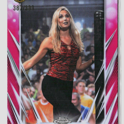 2026 Topps Chrome WWE Stacy Keibler #121 Magenta Refractor 387/399