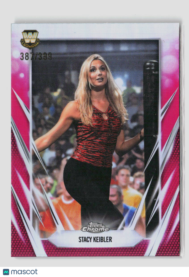 2026 Topps Chrome WWE Stacy Keibler #121 Magenta Refractor 387/399