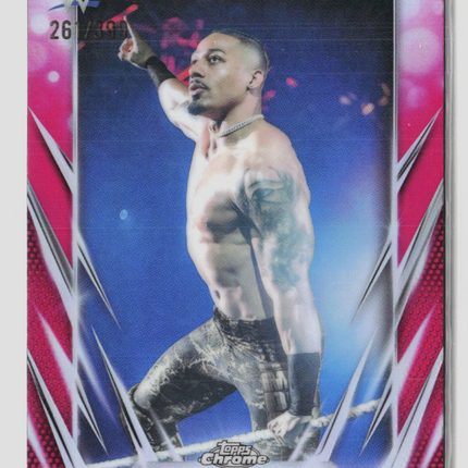 2026 Topps Chrome WWE Carmelo Hayes #70 Pink