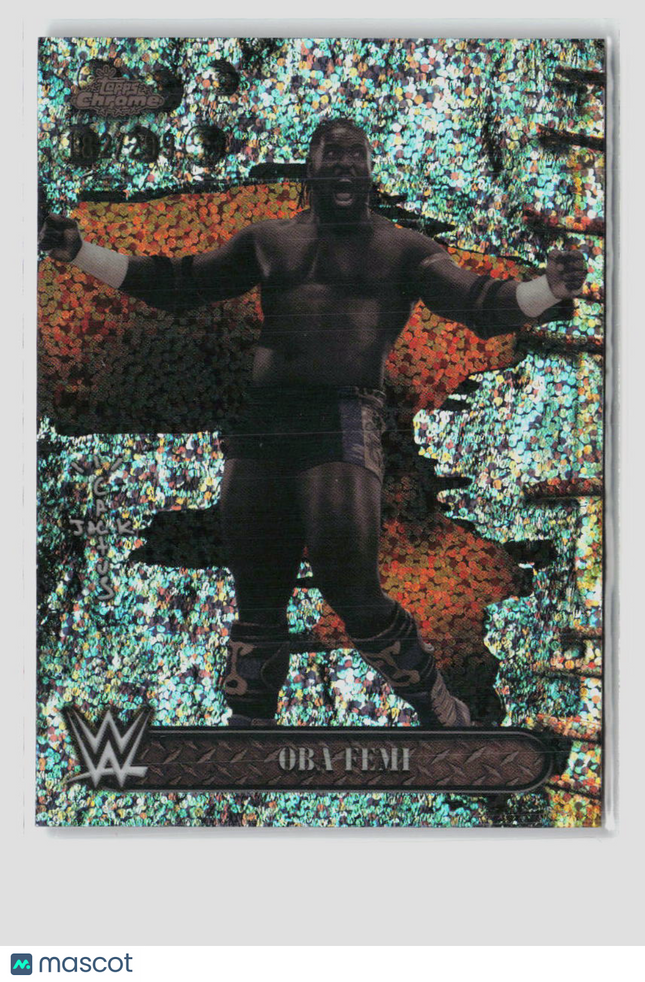 2025 Topps Chrome WWE Cactus Jack Oba Femi #36