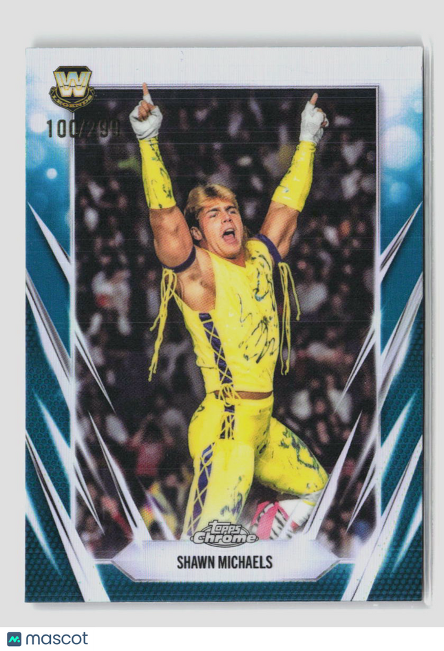 2026 Topps Chrome WWE Shawn Michaels #59 100/299