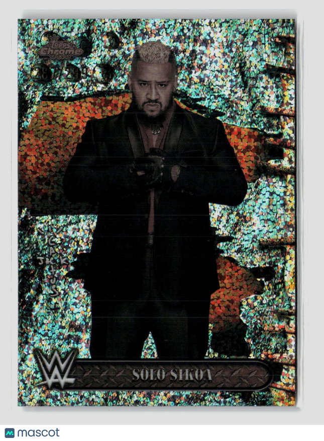 2025 Topps Chrome WWE Cactus Jack Solo Sikoa #77