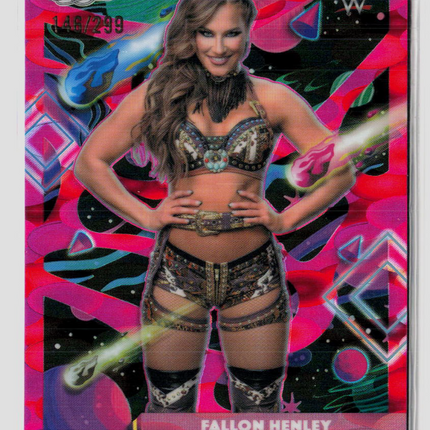 2026 Topps Chrome WWE Fallon Henley #60 Magenta Refractor 146/299