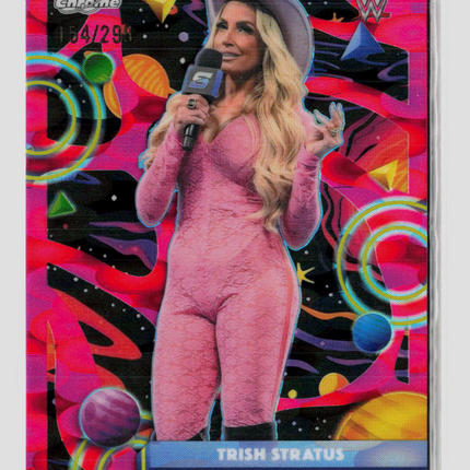2026 Topps Chrome WWE Trish Stratus #95 Magenta /299 154/299