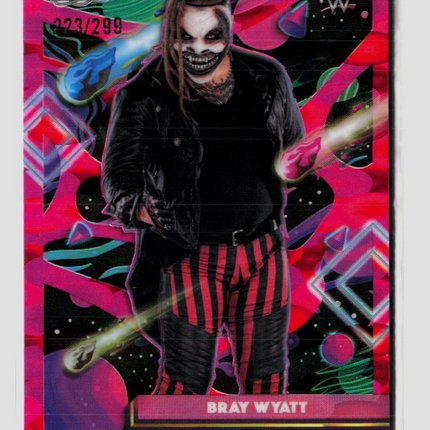 2026 Topps Chrome WWE Bray Wyatt #77 Pink Refractor 223/299