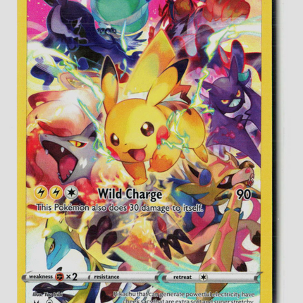 Pokemon 2023 Crown Zenith Pikachu SR FA #160/159