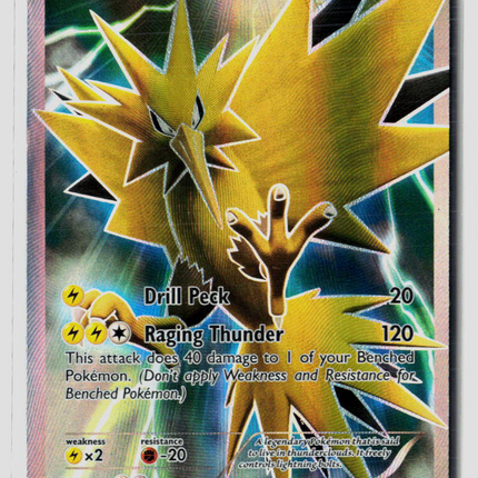 Pokemon 2016 Generations Zapdos FA #29/83