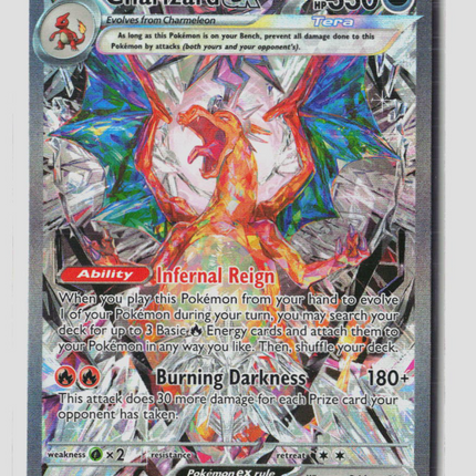 Pokemon 2023 Obsidian Flames Charizard EX FA SAR #223/197