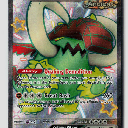 Pokemon Scarlet & Violet Great Tusk EX SSR #072