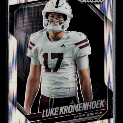 2026 Panini Prizm Black Luke Kromenhoek #163 141/249