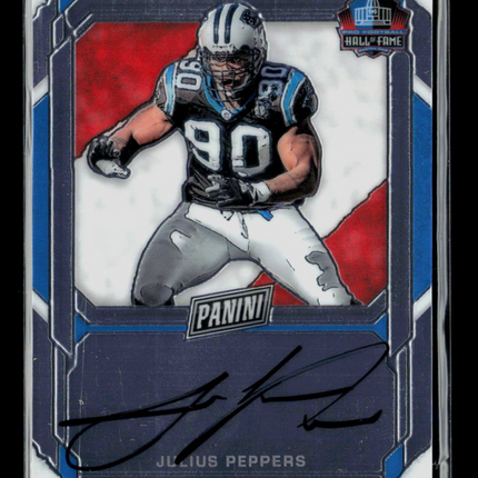 2024 Panini Hall of Fame Private Signings Julius Peppers #JP 21/50 Auto