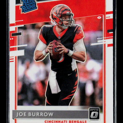 2020 Panini Donruss Optic Holo Joe Burrow #151 Rookie