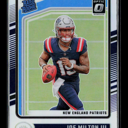 2024 Panini Donruss Optic Football Joe Milton III #255