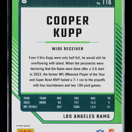 2024 Panini Donruss Optic Cooper Kupp #116 Stars