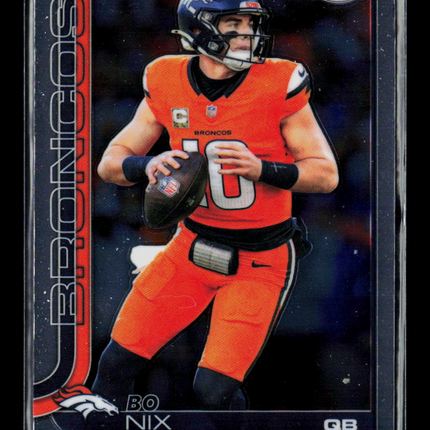 2025 Topps Chrome Bo Nix #88