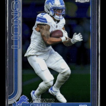 2025 Topps Chrome Jahmyr Gibbs #101