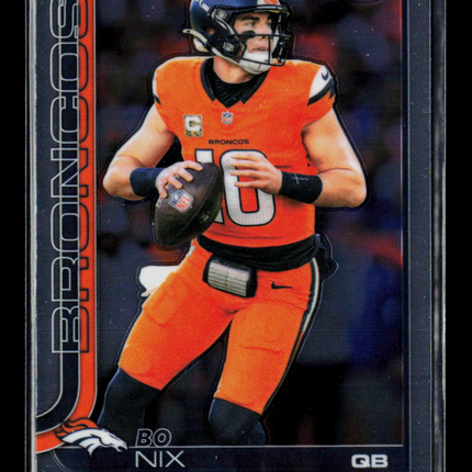 2025 Topps Chrome Bo Nix #88