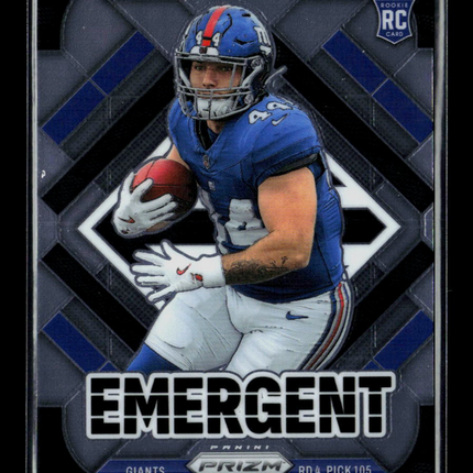 2025 Panini Prizm Football Cam Skattebo #1 RC