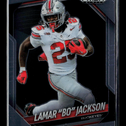 2026 Panini Prizm Black Lamar Jackson Bo Jackson #168