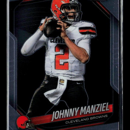 2026 Panini Prizm Black Johnny Manziel #33