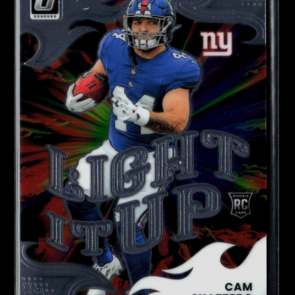 2025 Panini Donruss Optic Cam Skattebo #5 RC