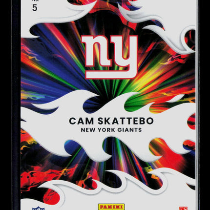 2025 Panini Donruss Optic Cam Skattebo #5 RC