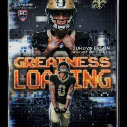 2026 Topps Bowman Chrome Jordyn Tyson #GL-14 RC