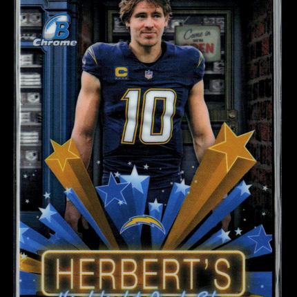 2026 Bowman Chrome Football Justin Herbert #HS-14