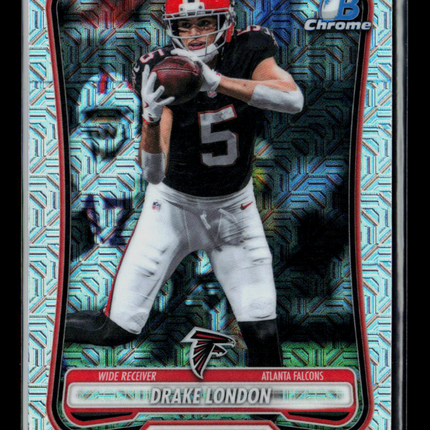 2025 Bowman Chrome Drake London #BCV-6 Mojo Refractor