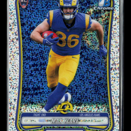 2026 Topps Bowman Chrome Max Klare #BCV-160 RC Speckle