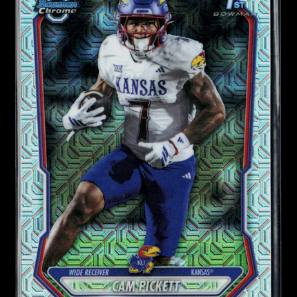 2026 Bowman Chrome University Cam Pickett #BCP-69 Mojo Refractor