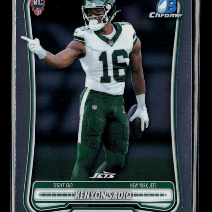 2026 Topps Bowman Chrome Kenyon Sadiq #BCV-158 RC