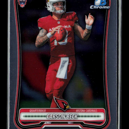 2026 Topps Bowman Chrome Carson Beck #BCV-105 RC