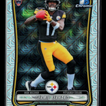 2026 Topps Bowman Chrome Germie Bernard #BCV-124 RC Mojo